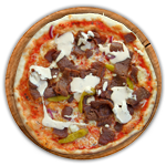 Donner Meat Pizza 