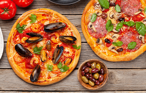 Seafood Pizza
